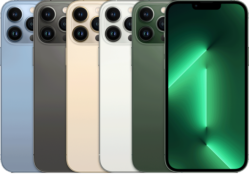 iPhone 13 Pro Max colour range