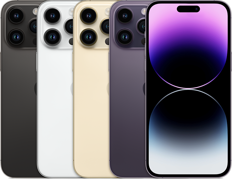 iPhone 14 Pro Max colour range