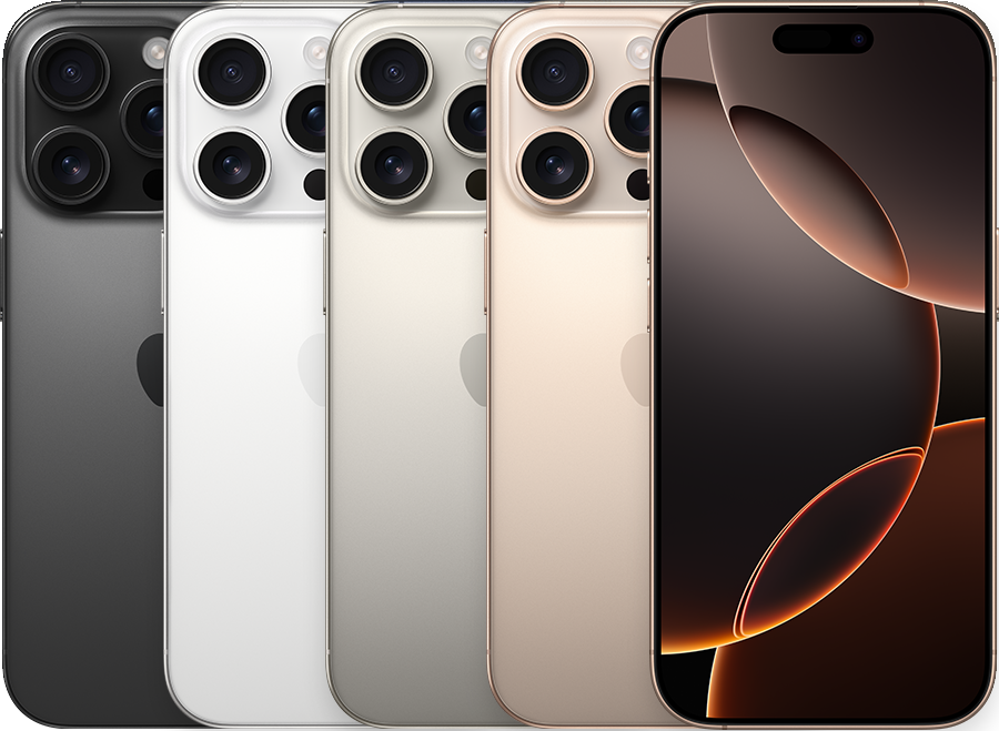 iPhone 16 Pro colour range