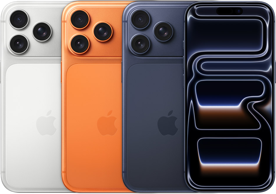 iPhone 17 Pro colour range